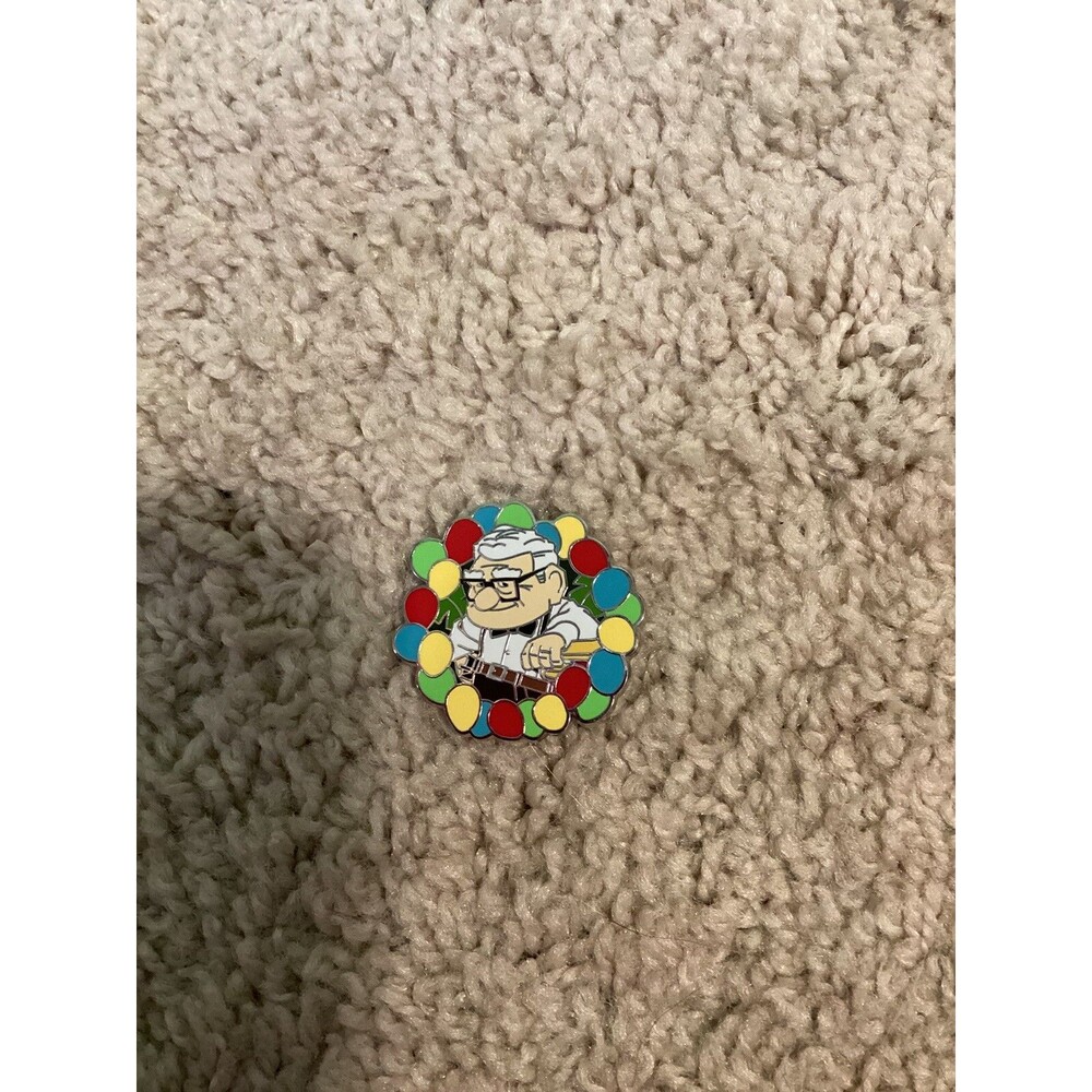 Disney Parks Pin Trading Pixar UP Mystery Pin – Old Carl